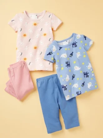 Baby Baby, la collection de livres d’images Pyjamas secs | Manches courtes Baby Baby, la collection de livres d’images Pyjamas secs | Manches courtes