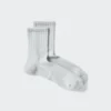 Chaussettes courtes côtelées pour homme