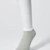 Chaussettes courtes côtelées pour homme