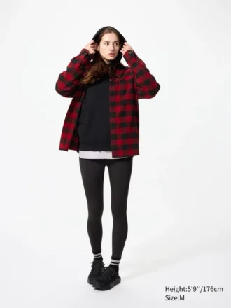 Chemise à carreaux en flanelle pour homme