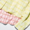 Chemise courte ajustée Oxford pour femme | À carreaux Chemise courte ajustée Oxford pour femme | À carreaux