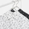 Chemise courte en coton pour femme | Imprimée Chemise courte en coton pour femme | Imprimée