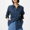 Chemise en Premium Linen haut de gamme pour femme