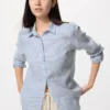 Chemise en Premium Linen pour femme | Rayée