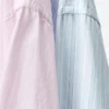 Chemise oversize en coton pour femme | Rayée