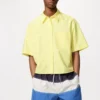 Chemise Oxford ample pour femme | Manches courtes
