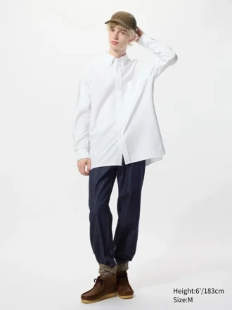 Chemise Oxford oversize pour homme