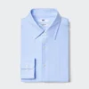 Chemise slim en jersey Super Non-Iron pour homme | Col classique | Rayures