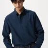 Chemise slim Oxford pour homme