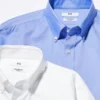 Chemise slim pour homme Super Non-Iron | Col boutonné