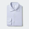 Chemise slim pour homme Super Non-Iron | Col italien | À carreaux