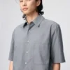 Chemise unisexe ample | Manches courtes