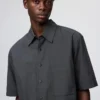 Chemise unisexe ample | Manches courtes