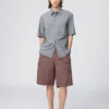 Chemise unisexe ample | Manches courtes