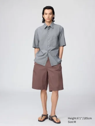 Chemise unisexe ample | Manches courtes