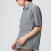 Chemise unisexe ample | Manches courtes