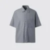Chemise unisexe ample | Manches courtes