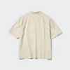 Chemise unisexe à col ouvert | Manches courtes