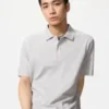 Chemise unisexe en coton piqué AIRism