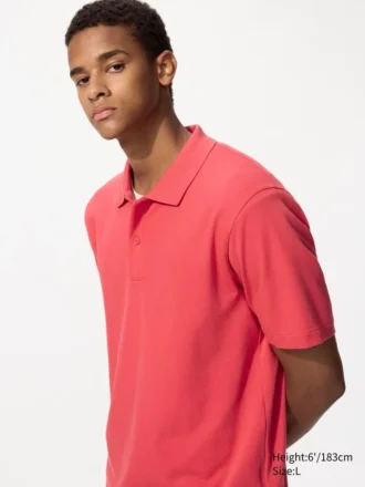 Chemise unisexe en coton piqué AIRism