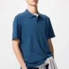 Chemise unisexe en coton piqué AIRism