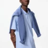Chemise unisexe en coton piqué AIRism