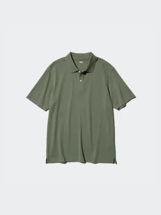 Chemise unisexe en coton piqué AIRism