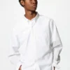 Chemise unisexe en drap | Boutons