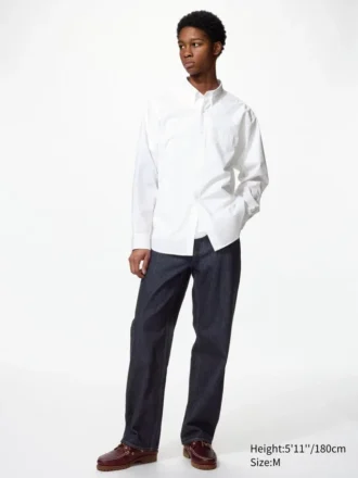 Chemise unisexe en drap | Boutons
