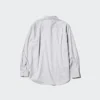 Chemise unisexe en drap | Col classique | À carreaux