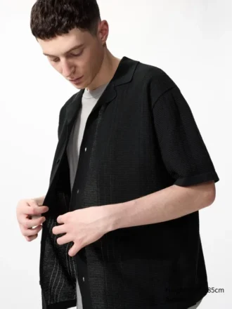 Chemise unisexe en maille lavable | Manches courtes