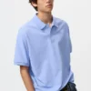 Chemise unisexe en piqué Dry