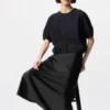 Chemisier ample en seersucker pour femme Chemisier ample en seersucker pour femme