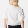 Chemisier ample en seersucker pour femme Chemisier ample en seersucker pour femme