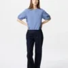 Chemisier ample en seersucker pour femme | Vichy Chemisier ample en seersucker pour femme | Vichy