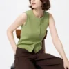 Haut à ouverture sur le devant pour femme Haut à ouverture sur le devant pour femme