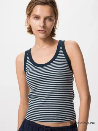 Hauts à côtes souples pour femme | Rayés Hauts à côtes souples pour femme | Rayés