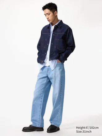 Jeans baggy pour homme