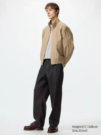 Jeans droit large pour homme