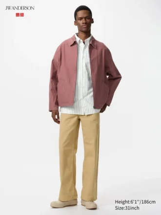 Jeans droit large pour homme
