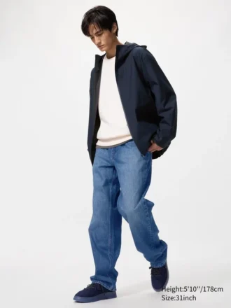 Jeans droit large pour homme | Grand