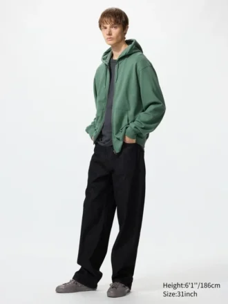 Jeans droit large pour homme | Grand