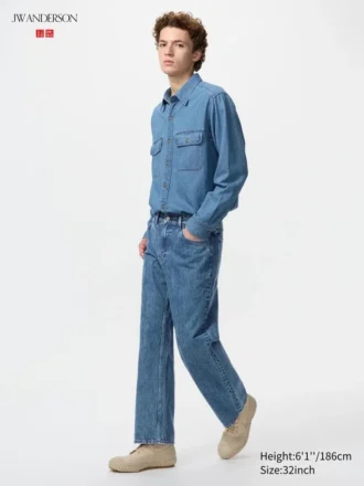 Jeans droit pour homme