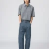 Jeans large fuselé pour homme