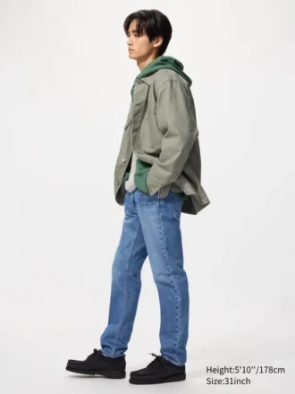 Jeans slim droit pour homme