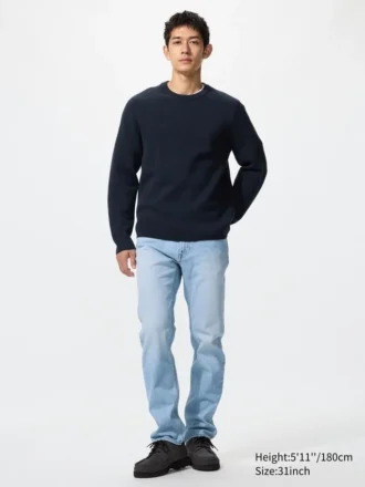 Jeans slim droit pour homme