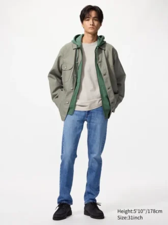 Jeans slim droit pour homme