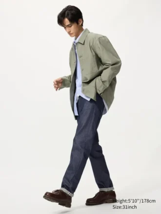 Jeans slim droit pour homme | Selvedge