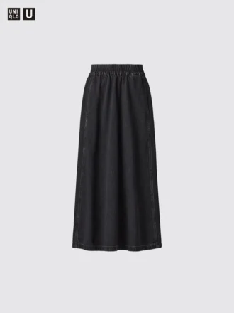 Jupe décontractée en denim pour femme Jupe décontractée en denim pour femme