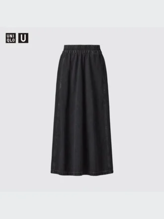 Jupe décontractée en denim pour femme Jupe décontractée en denim pour femme